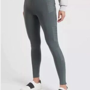 High-Waist Ribbed Seam Athleta Active Leggings